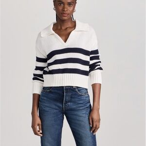 Splendid Parker Polo Striped Sweater